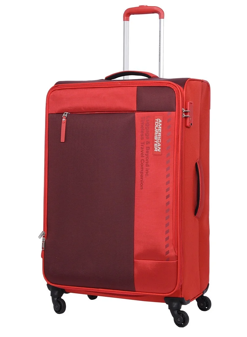 امريكان توريستر سامسونايت مارينا سبينر 70 سم - أحمر - ضمان عالمي 3 سنوات